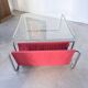 Table basse moderniste Bauhaus en acier tubulaire