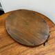Wood and brass plateau 196