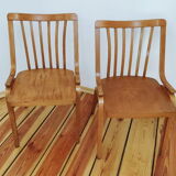 Pair of Chairs by L. Volák for TON, Czechoslovakia, 1960s