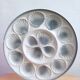 Set of 11 + 1 oyster plates Moulin des Loups