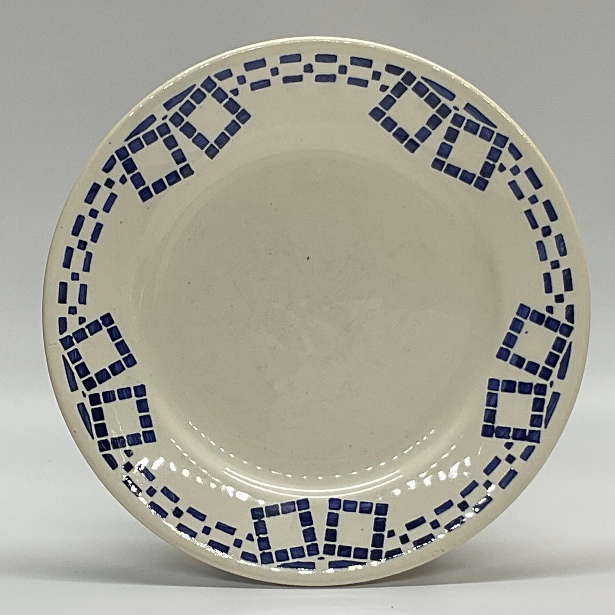 Set of 6 plates earthenware "P.B. Rochechouart -Limoges- Model Anna"