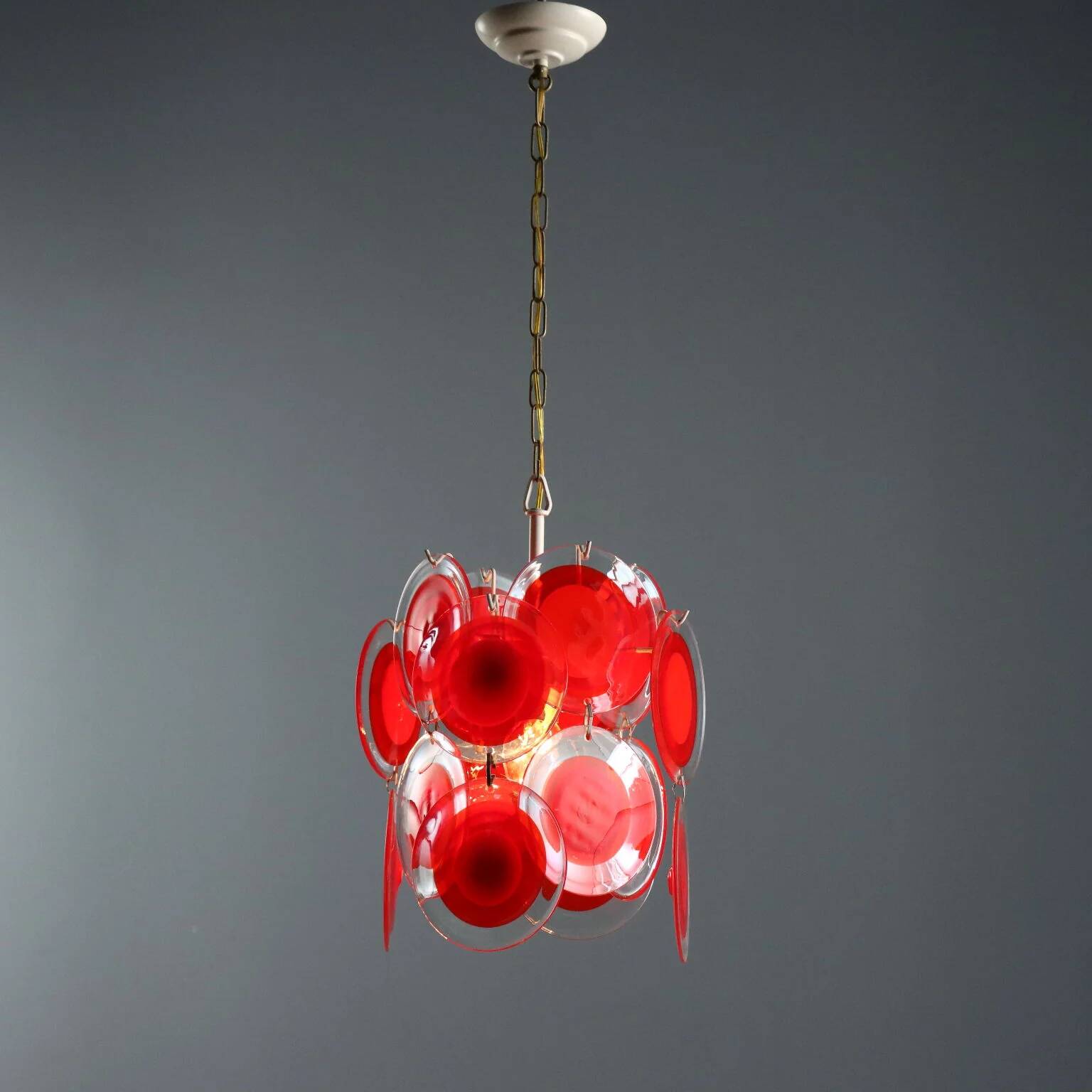 Vintage Murano glass pendant, Italy, 1970s