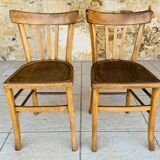 Paire de chaises bistrot par Luterma, circa 50-60