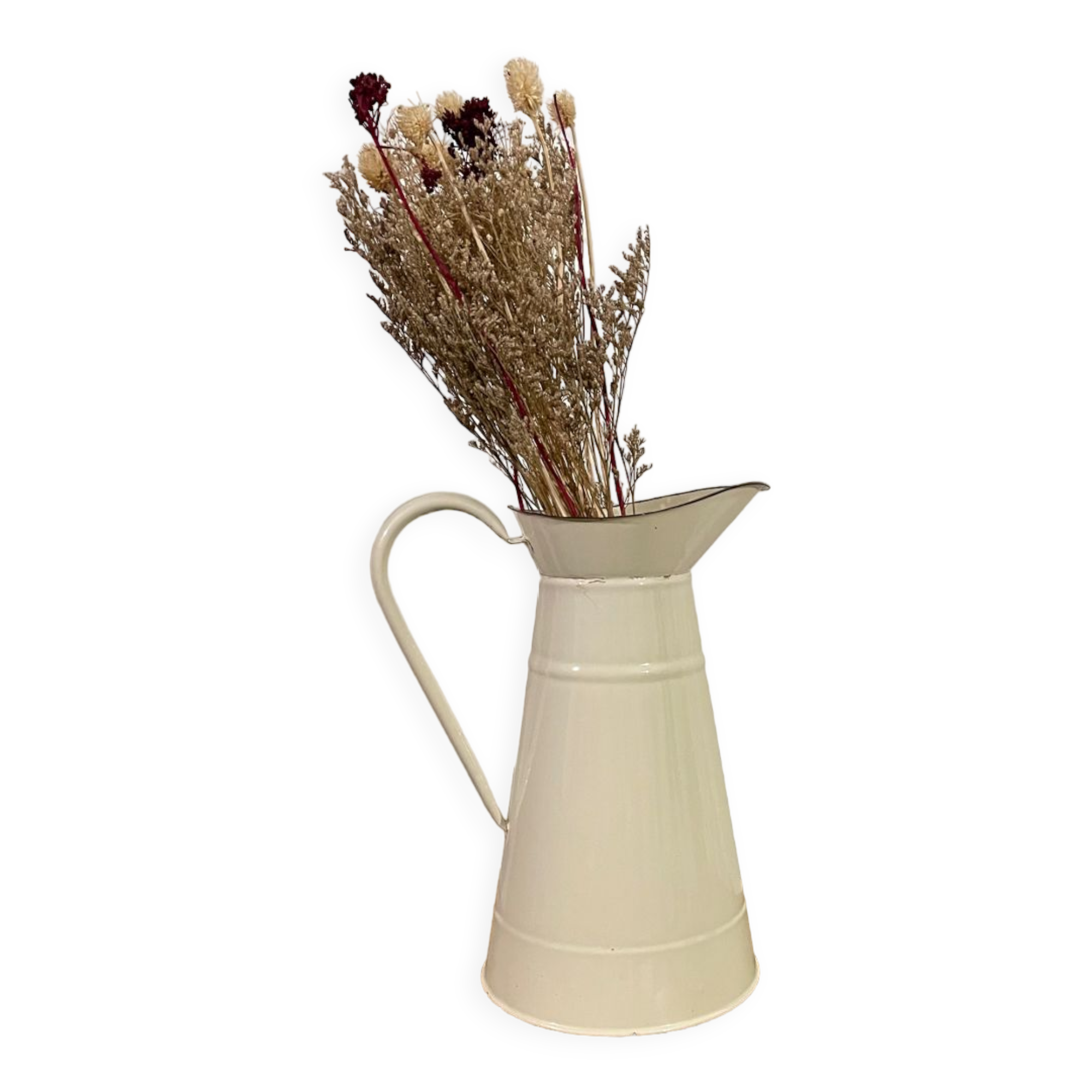 Enamelled sheet metal pitcher