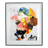 Original French surrealist portrait. France, 2000s