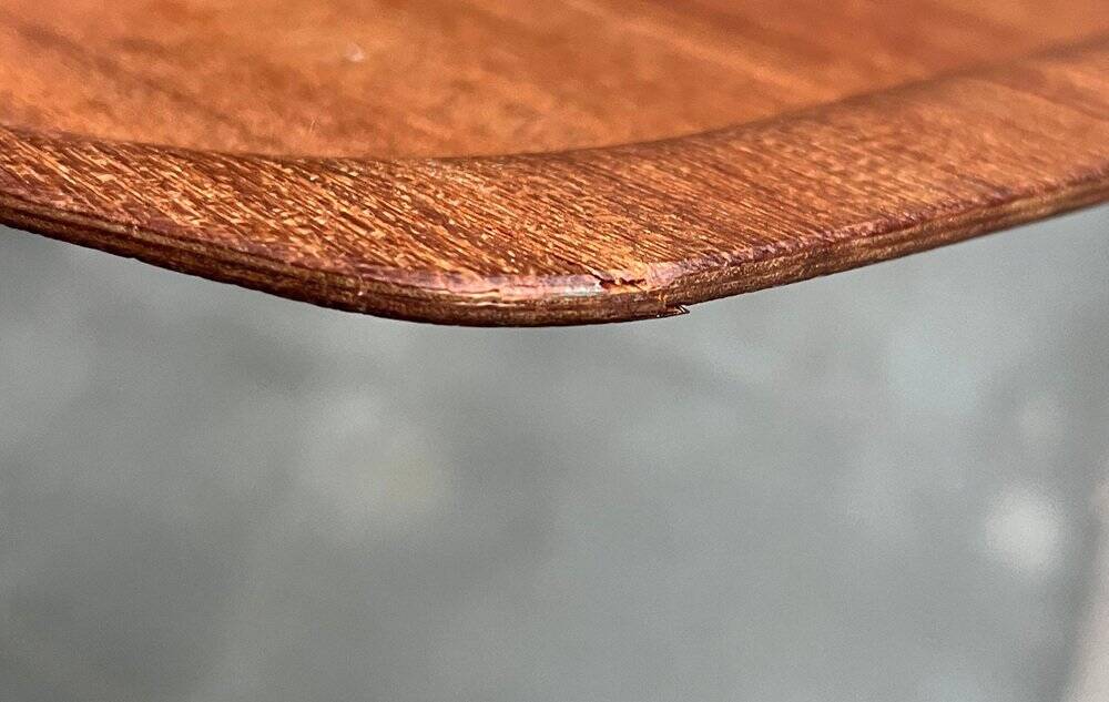 Scandinavian teak plateau from the mid-century, 1960s.