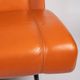A unique armchair made of genuine leather and designed by the luxury Italian brand Moroso.