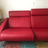 Steiner leather sofa 2/3 seater