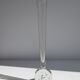 Vase soliflore en verre bullé