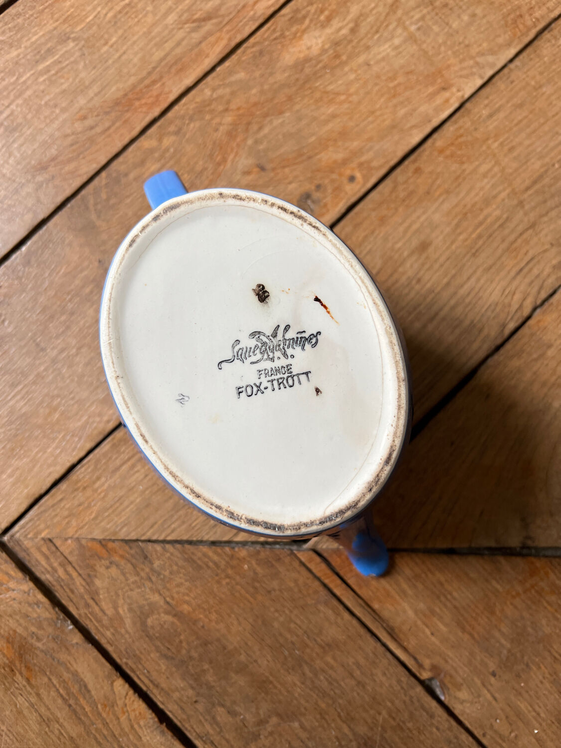 Teapot Sarreguemines Fox Trott