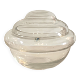 Murano glass bowl with lid