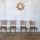 66 Scandinavian chairs or vintage wooden bistro