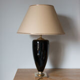 Black and gold lamp