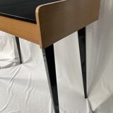 Vintage wooden table mirror circa 1960