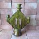 Tamegroute pottery candle holder