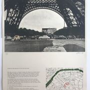 Original lithograph signed by CHRISTO, Wrapping of the Ecole Militaire, 1970