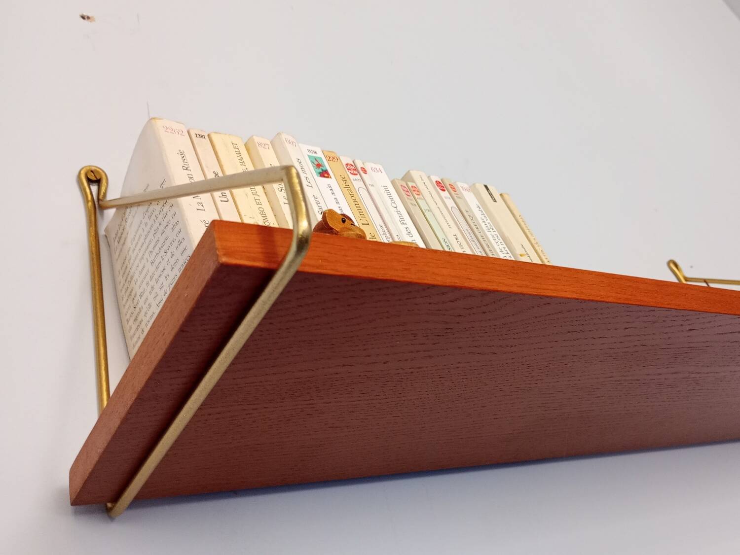 Étagère norvégienne en teck,  Vintage Scandinave 1960s