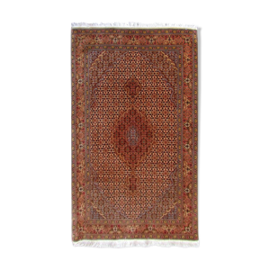 Tapis vintage persan tabriz fait main 101cm x 152cm 1950s