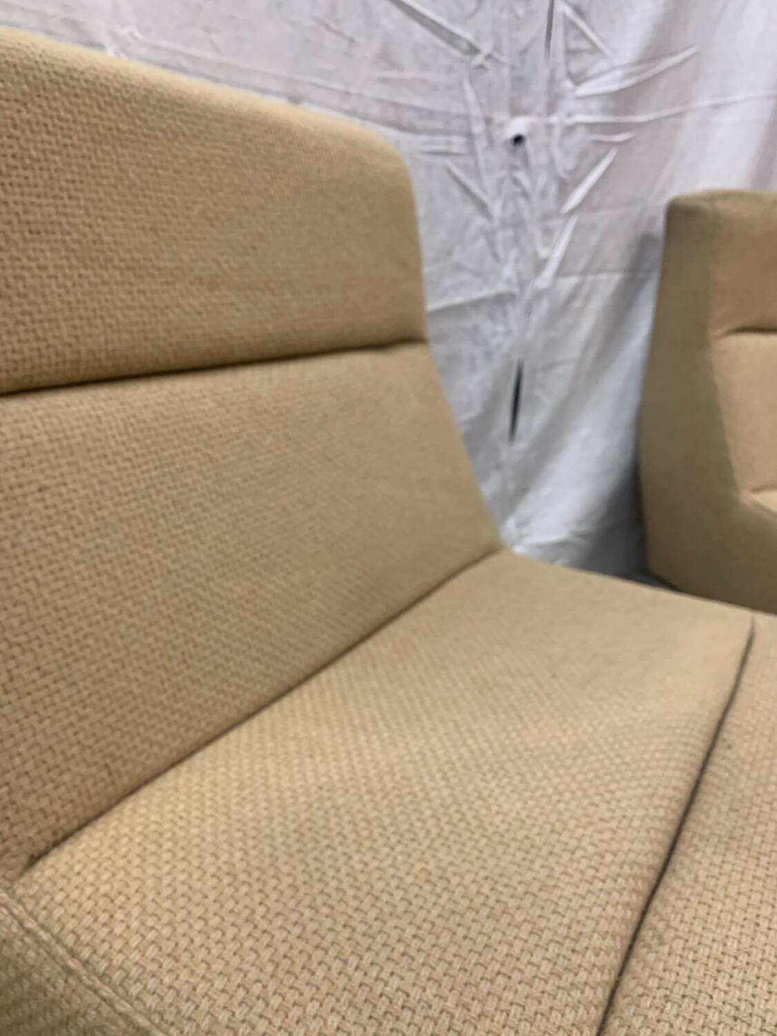 Pair of designer armchairs circa 1980