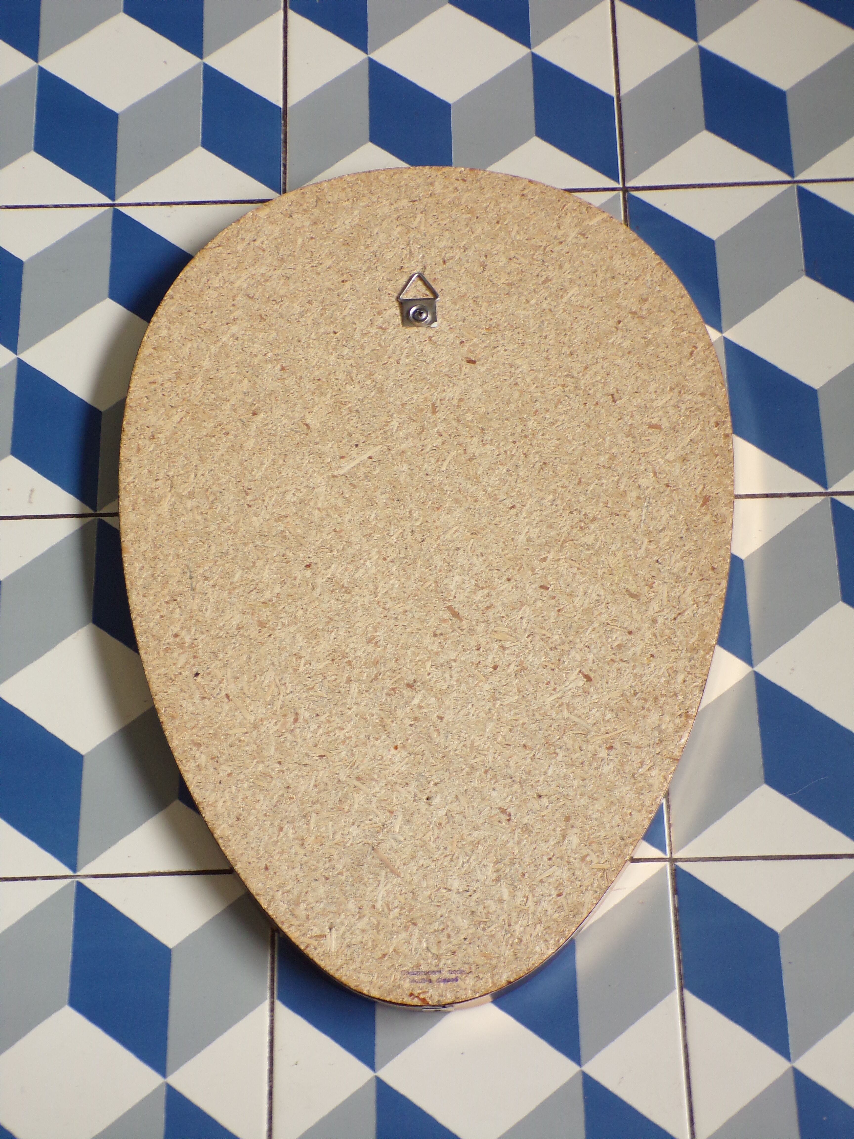 Vintage egg mirror 33x48cm