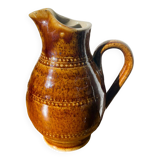 Small pitcher / carafe in glazed stoneware