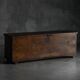 Antique wooden storage chest, France, late 18th century