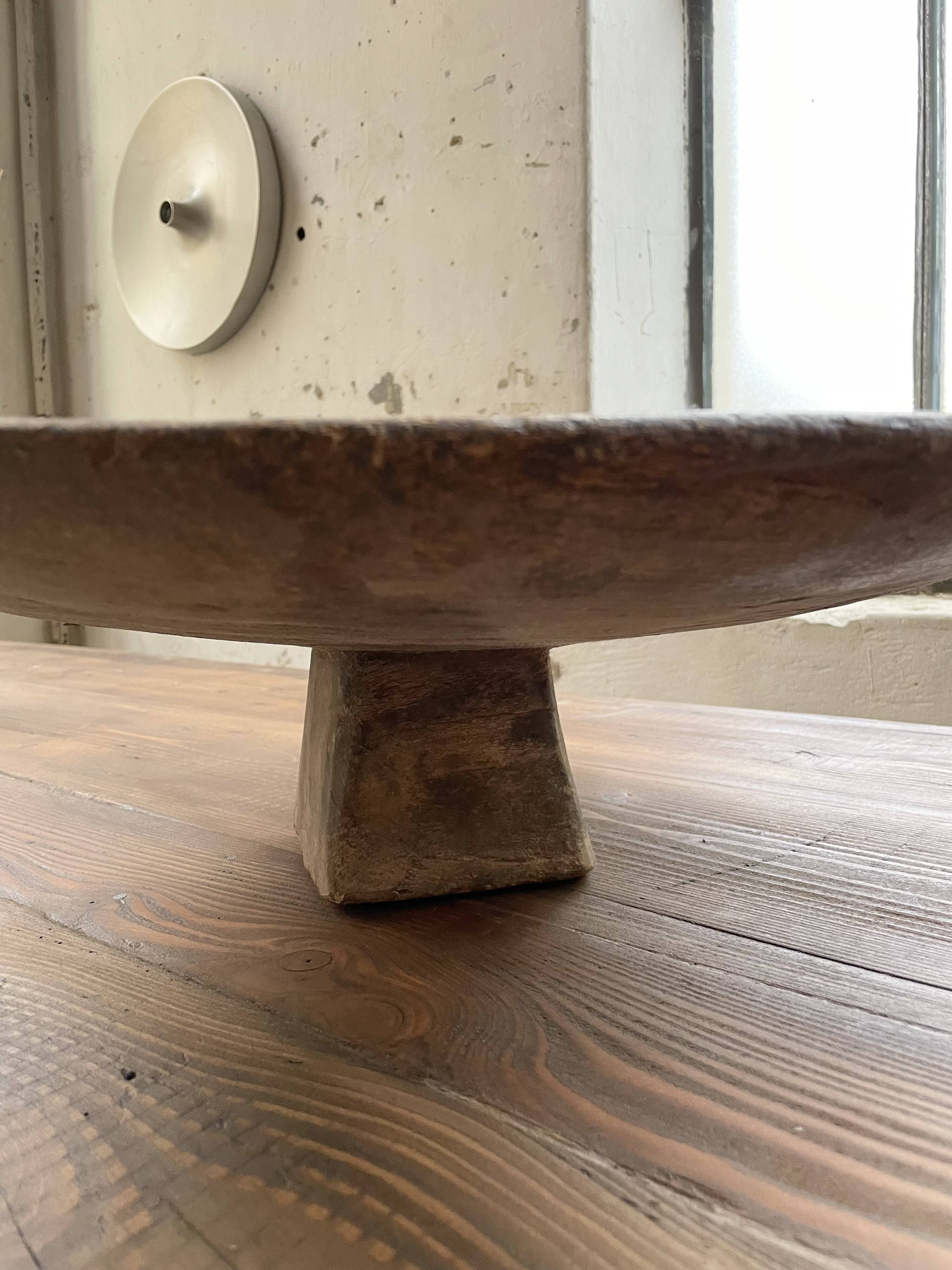 Mid-20th Tuareg wooden dish