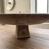 Mid-20th Tuareg wooden dish