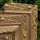 Antique gilded mirror