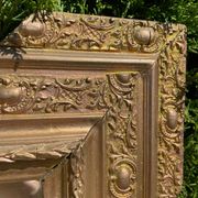 Antique gilded mirror