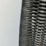 Grey German cantilever chairs B25 with leather cushions from Tecta, set of 4.