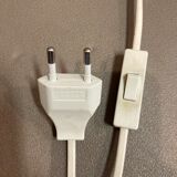 Lamp glass paste Scandinavian design 1950.