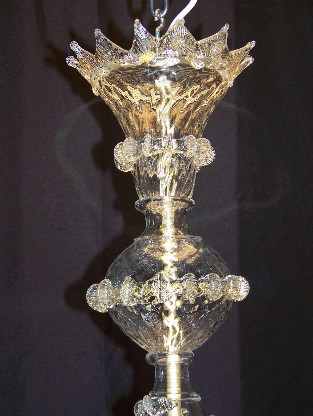 Murano Mi-Translucent, Mi-Poudré gold
