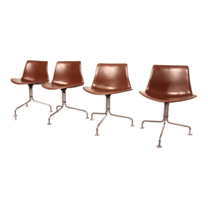lot de 4 chaises pivotantes