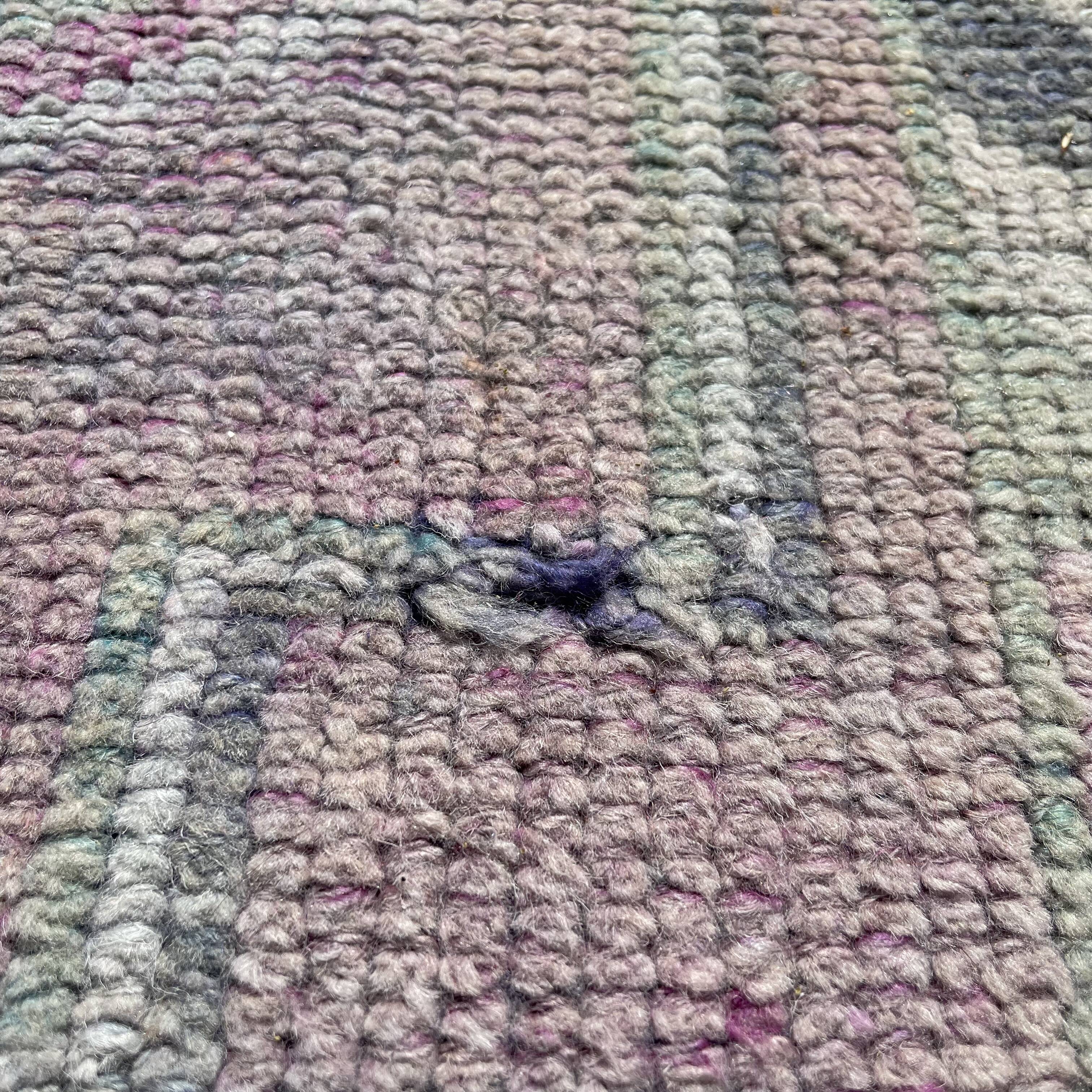 Traditional Vintage Kurdish Herki Rug , 100 X 82 Cm