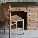Desk and chair assembly