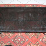Rectangular coffee table in perforated sheet metal