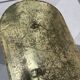 Brass contour mirror 32 x 17cm