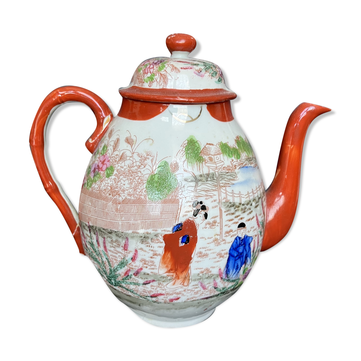 Chinese porcelain teapot