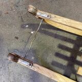 luge traineau ancien alsace Décoration Noel DAVOS 1950