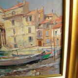 Martigues by robert laroche (1896-1974)