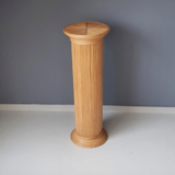 Rattan column stall foot pencil reed 1970s