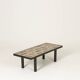 Table basse céramique vintage