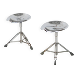 Rare pair of Dulton stools by Yasu Satamoto