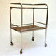Vintage 60s rolling trolley