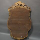 Rococo style beveled mirror