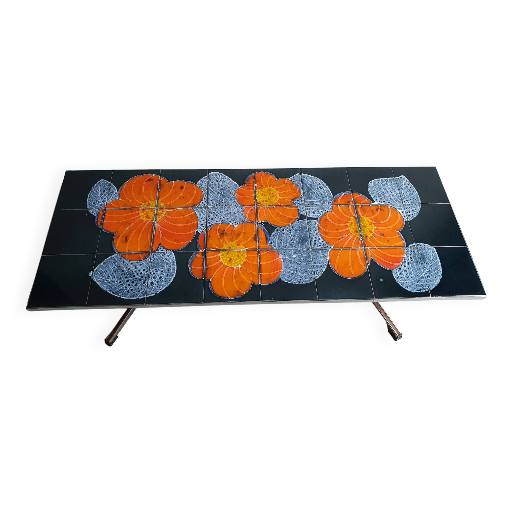 70s ceramic coffee table