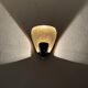 Brutalist Brass and Copper Wall Lamp