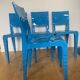 Set of 4 chairs by François Azambourg