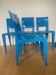 Set of 4 chairs by François Azambourg